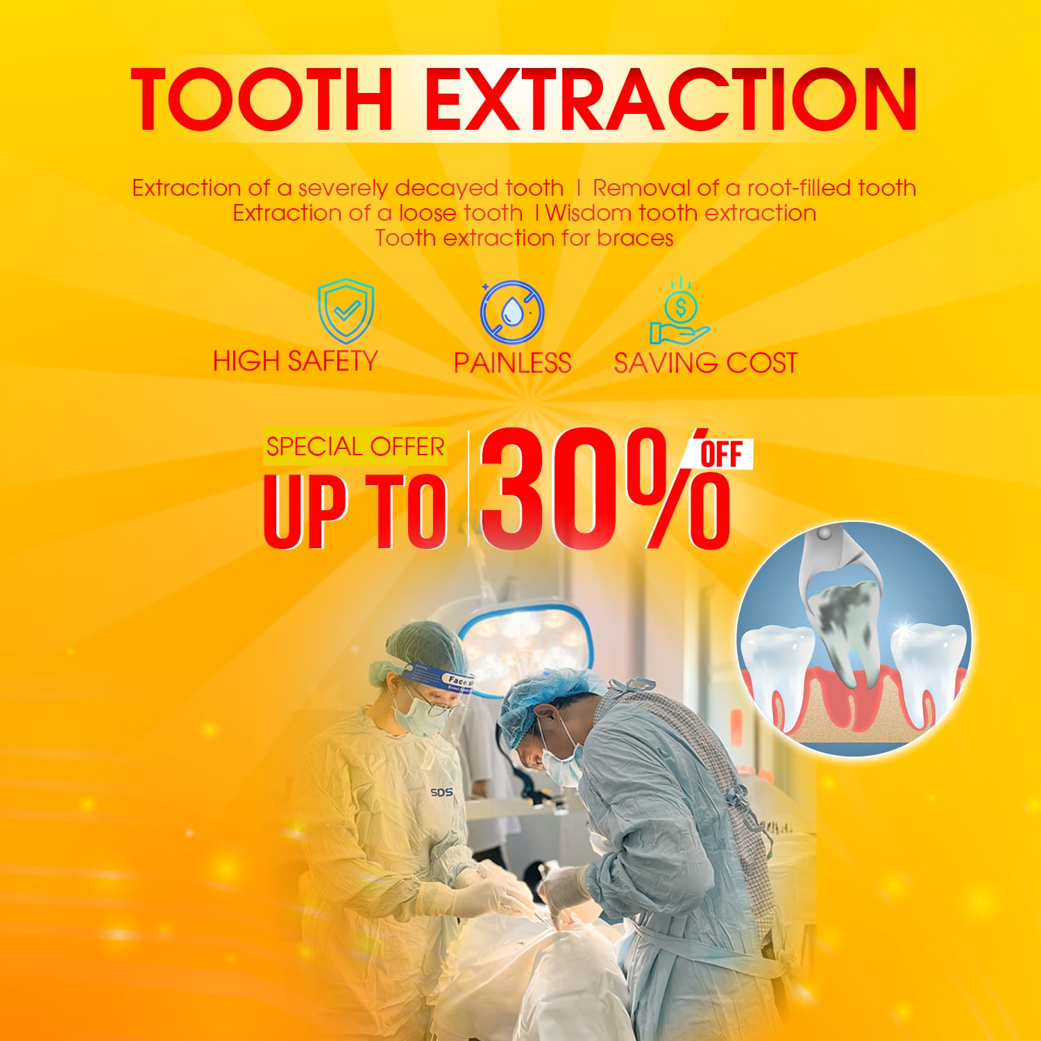 tooth extraction