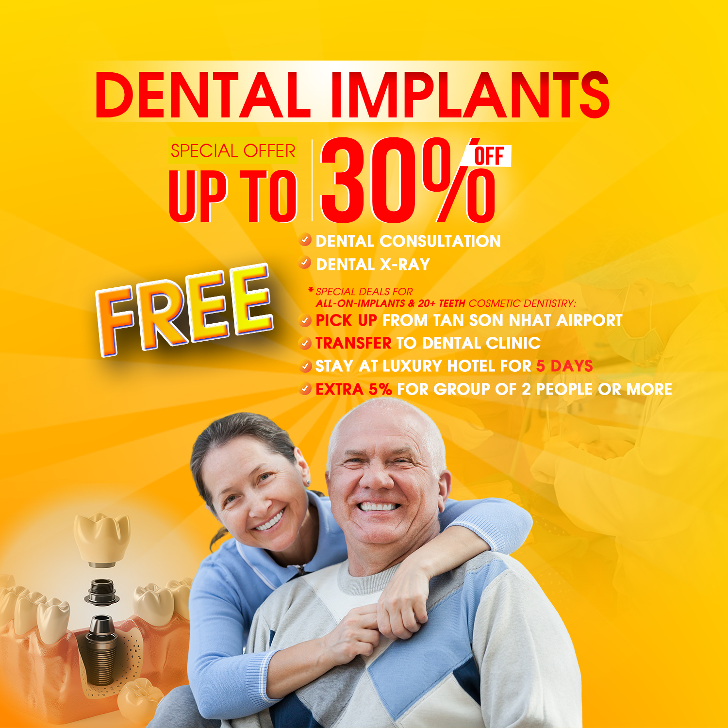 affordable dental implants in vietnam