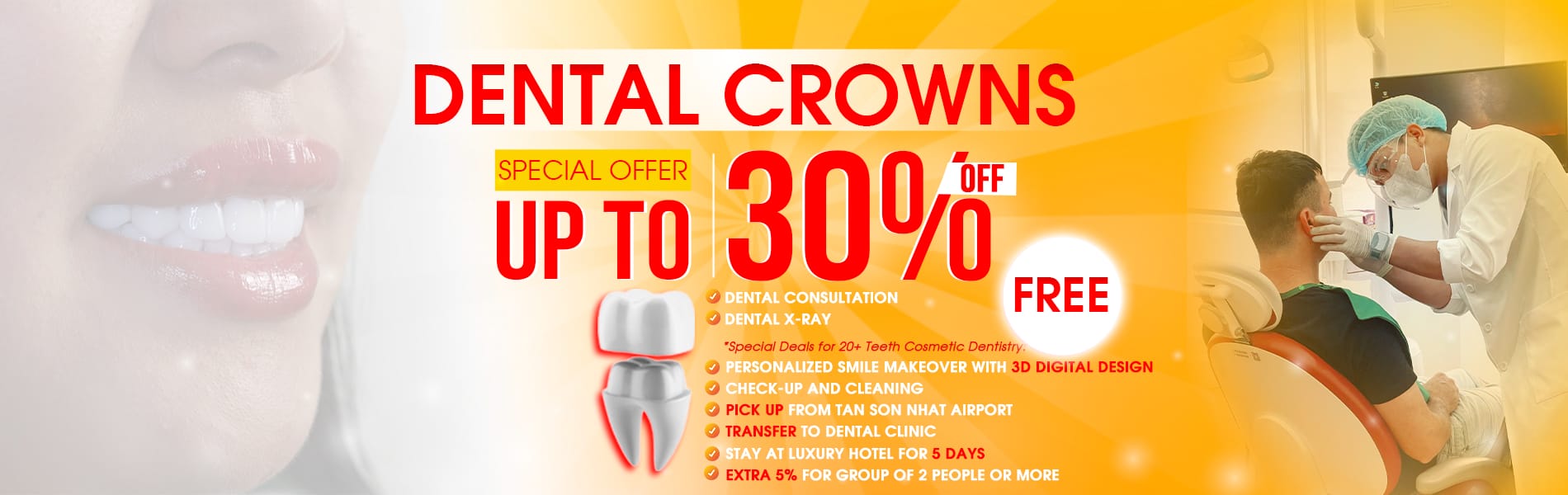 affordable dental crowns in vietnam