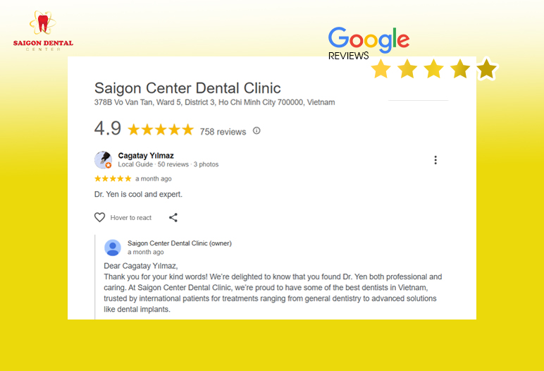 Patient shares their experience after treatment with Dr. Yen