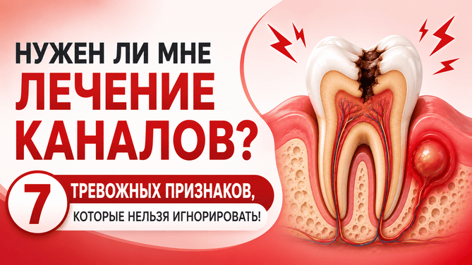 Нужна ли мне чистка корневого канала 7 тревожных симптомов которые нельзя игнорировать new