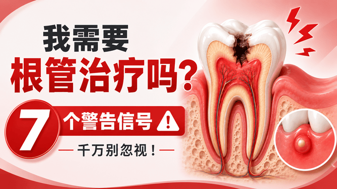 我需要做根管治疗吗？7个不容忽视的警告信号 new